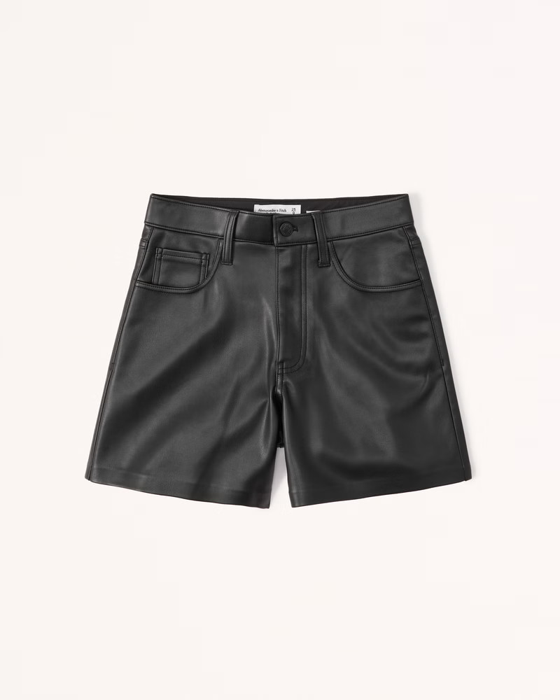 Vegan Leather Dad Short | Abercrombie & Fitch (US)