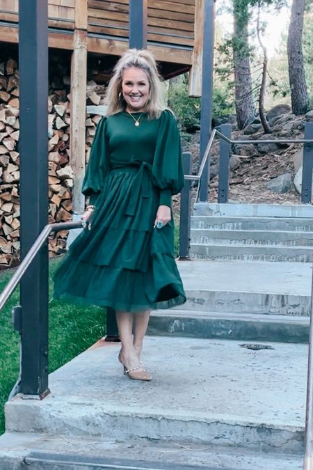 Holiday Cosette Dress from Ivy City Co! The perfect event dress. I’m wearing my usual size small. Also comes in a shorter version  

#LTKparties #LTKHoliday #LTKSeasonal