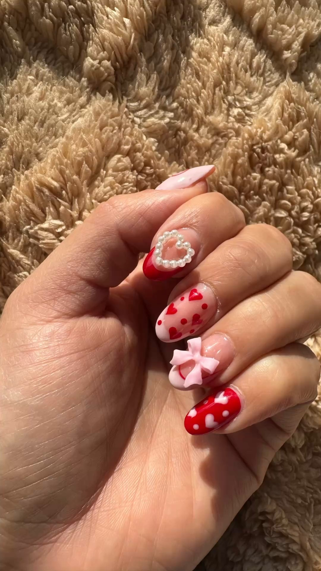 My Valentines nail set 😍💅🏼❤️💕🎀

#LTKselfcare