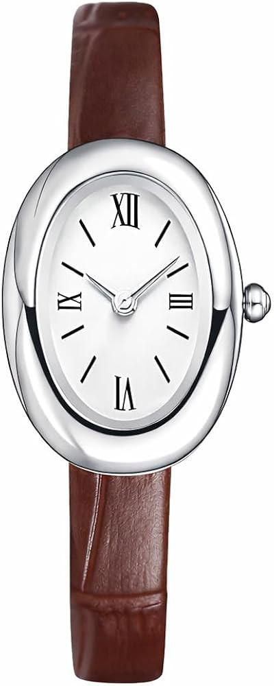 MASTOP Bracelet Watch for Women - Elegant 24mm Oval Dial Bangle Watch - Gold Jewelry Style Quartz... | Amazon (US)