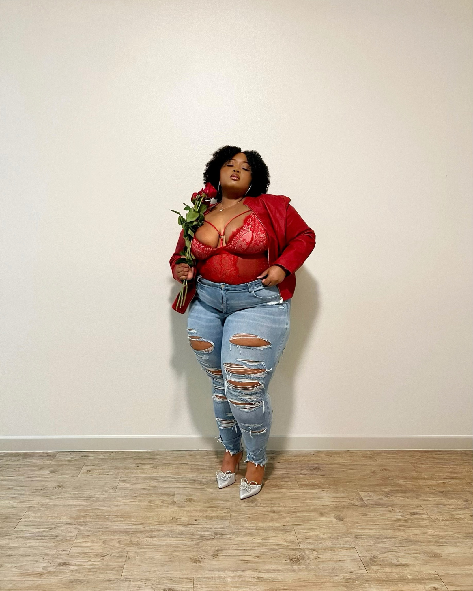 Loves this leather Jacket! Very sexy as you can see ♥️

#LTKFindsUnder100 #LTKStyleTip #LTKPlusSize