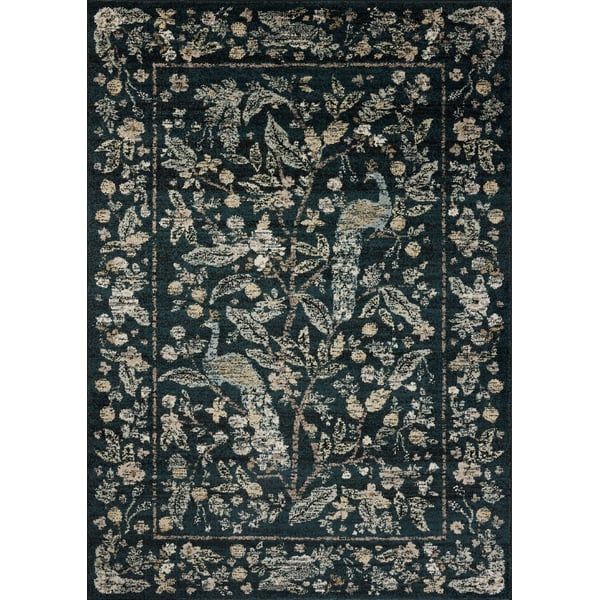 Rifle Paper Co. x Loloi Laurel LAU-05 Floral / Botanical Area Rugs | Rugs Direct | Rugs Direct
