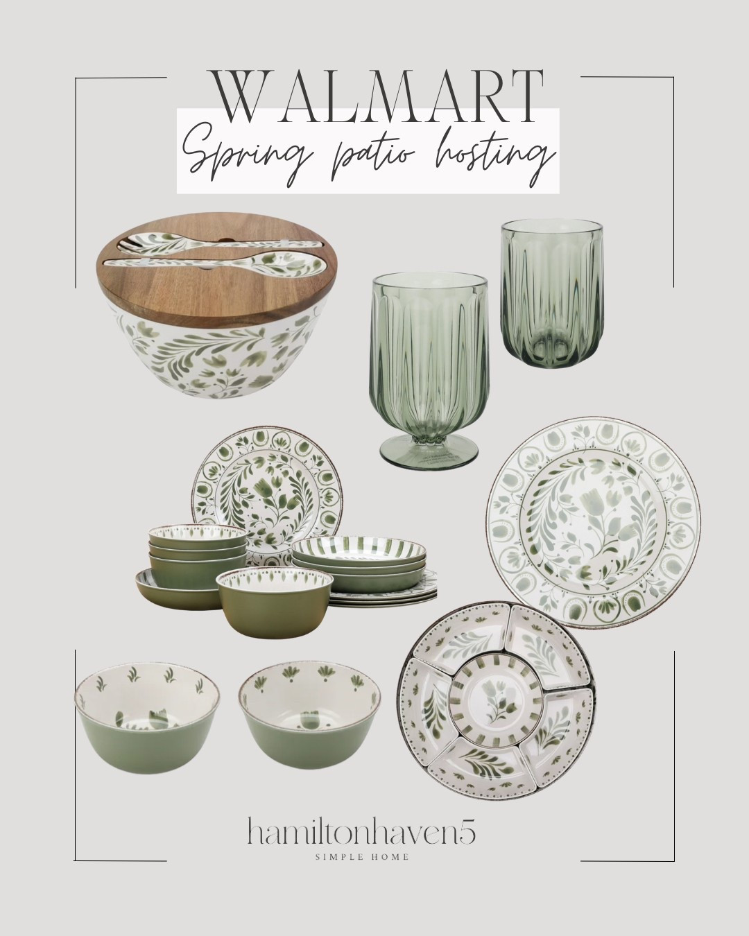 Walmart is giving some major Anthropologie vibes! ✌️
The prettiest summer dinnerware!!! 

#LTKHome #LTKSeasonal