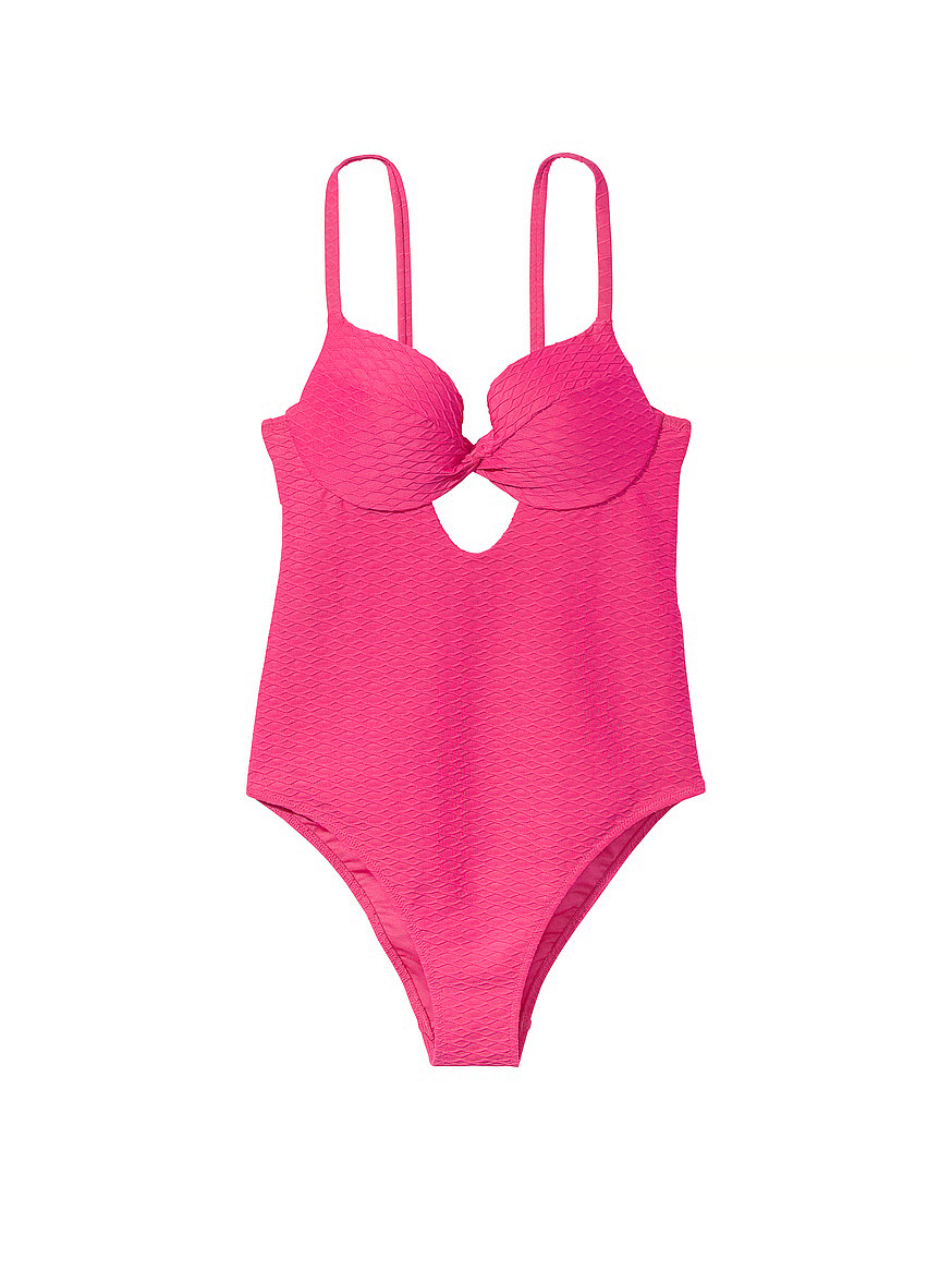 The Twist Removable Push-Up One-Piece Swimsuit | Victoria's Secret (US / CA )