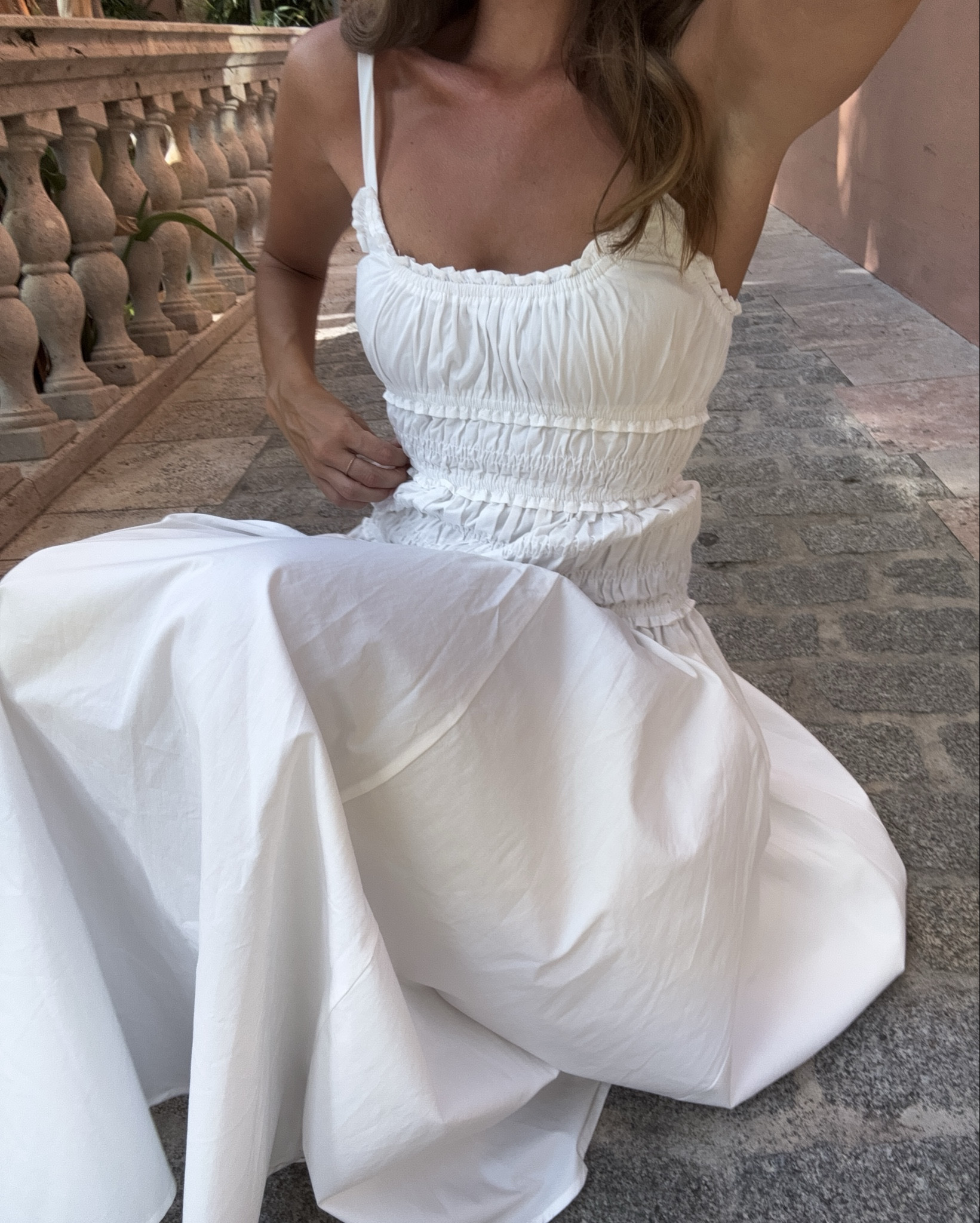 White linen dress #linendress #whitedress

#LTKSeasonal #LTKSummerEdit