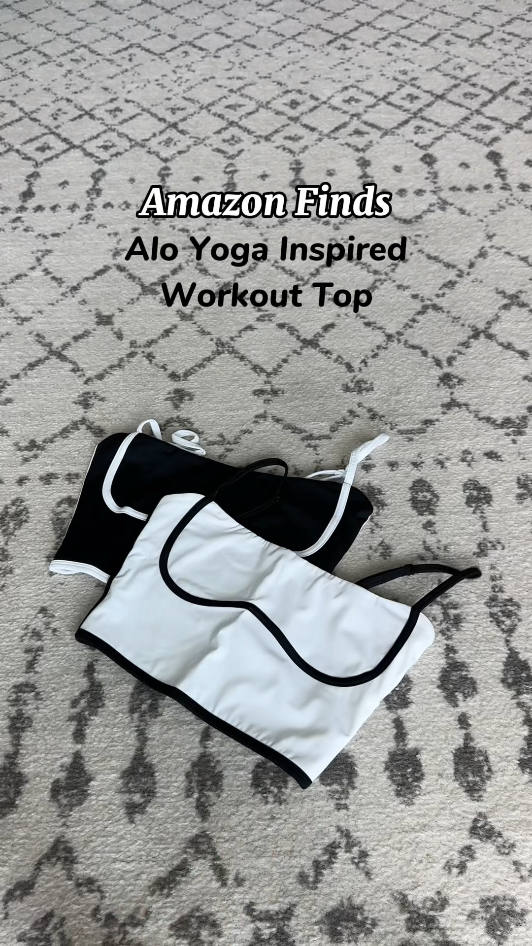 Obsessed with this Alo Yoga inspired workout top from Amazon 🖤 

This is such a great workout piece for half the price of the Alo one! I’m 5’4” and 110lbs for reference and wearing a size S. The only negative is that this top definitely caters to larger chests, if you’re a 32A like me then you’ll have trouble filling it out properly. The black did fit me better than the white one though.

#amazon #amazonfinds #amazonfashion #aloyoga #workouttops #affordablefinds

#LTKFitness #LTKSeasonal #LTKSummerSales