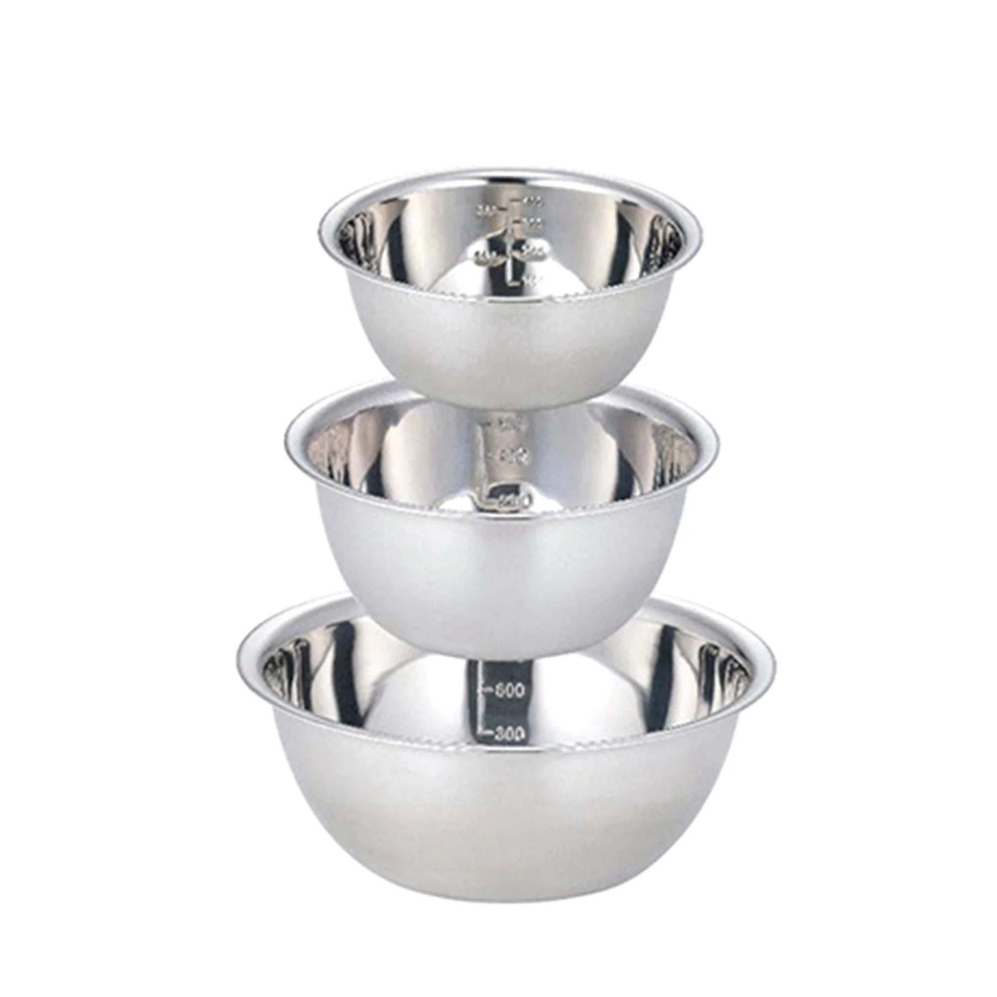 Aunavey Set of Stainless Steel Mixing Bowls, Perfect for Cooking and Serving | Walmart (US)