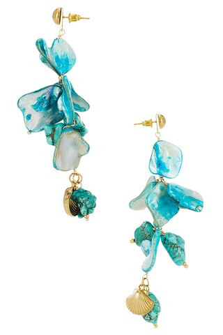 Dangle Earrings in Blue | Revolve Clothing (Global)