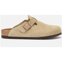 Birkenstock Men's Boston Suede Mules - Taupe - EU 46/UK 11.5 | Coggles (Global)