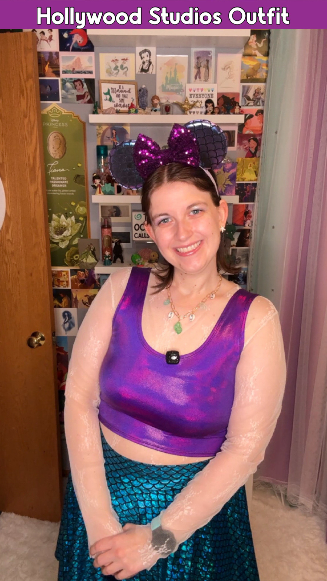 What I’d Wear Disney Park edition. Mermaid inspired outfit for Hollywood Studios.

#LTKootd #LTKMidsize