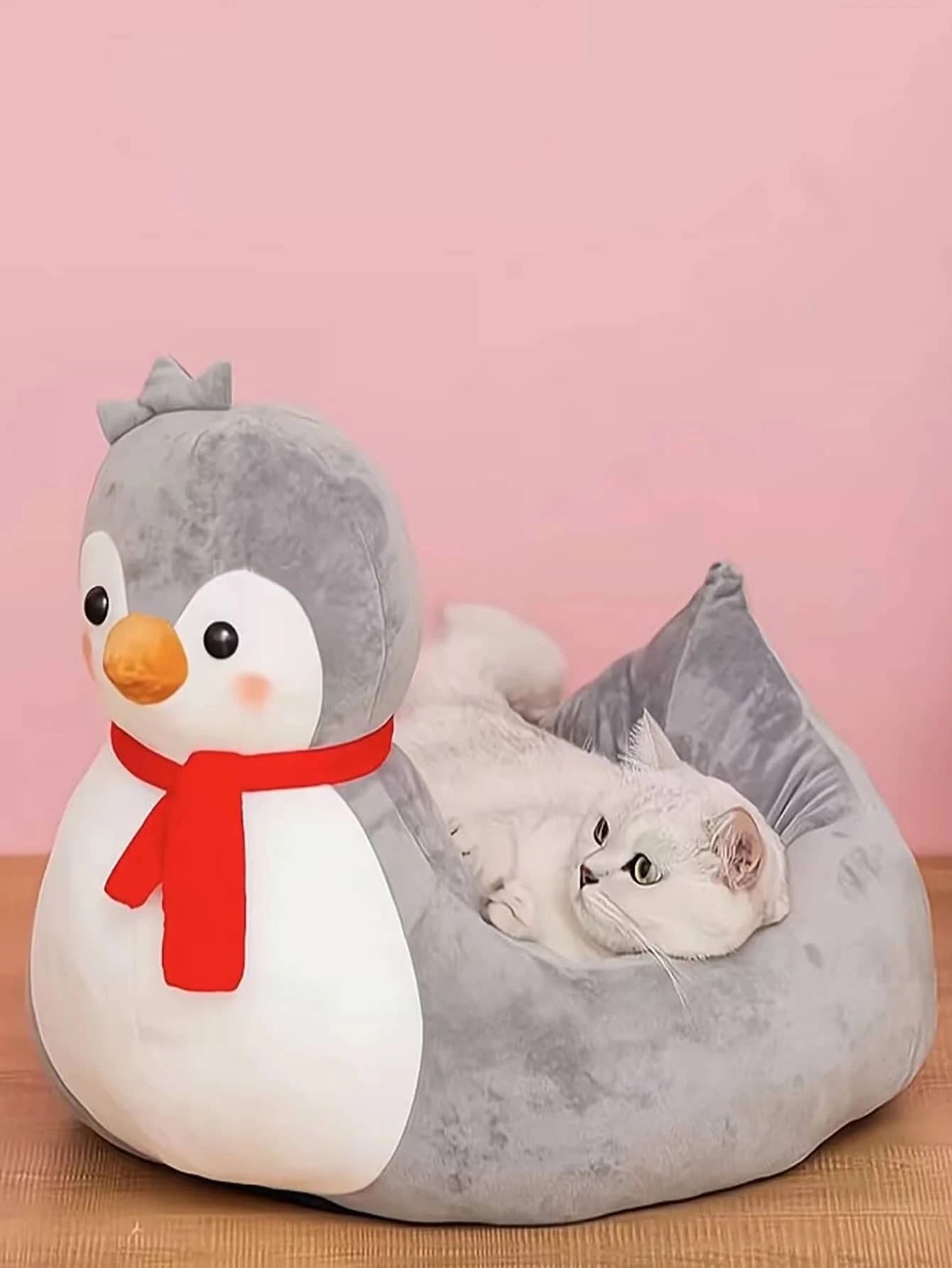 Penguin Shaped Pet Bed | SHEIN