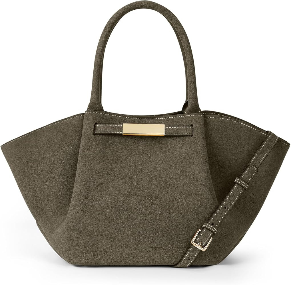 Juoxeepy Tote Bags for Women Work Bags Leather Tote Bag Top Handle Bag Trendy Luxury Hobo Handbag... | Amazon (US)