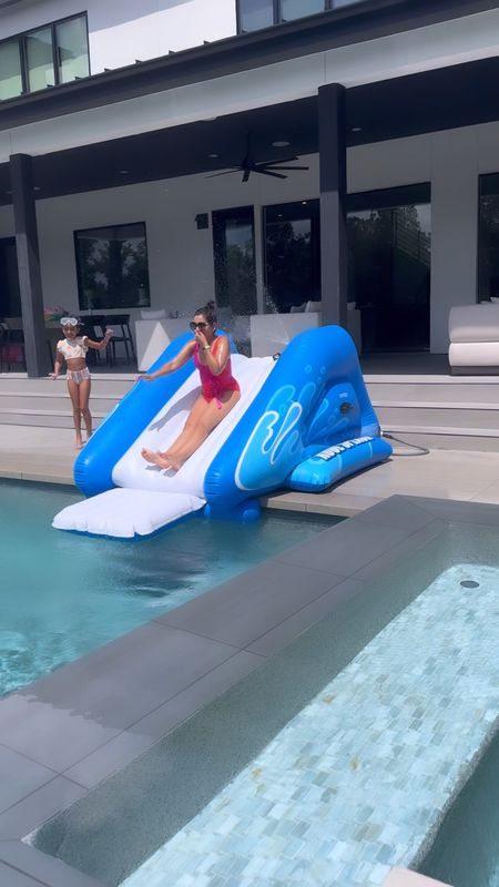 This inflatable slide has been such a hit for the second year now! Fun for every age! Linking up some of our pool favorites from @walmart #walmartpartner

#LTKSeasonal #LTKKids #LTKHome