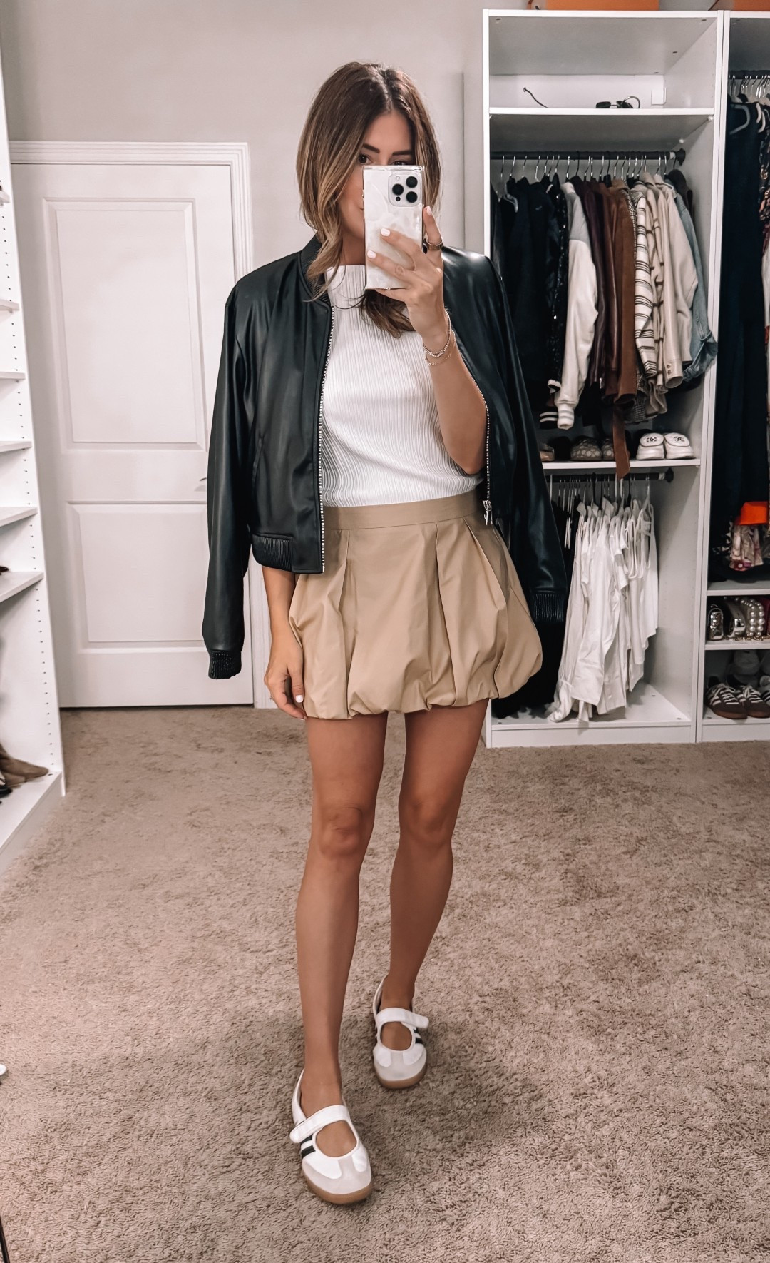 Medium in skort. Everything else is old but linked similar 