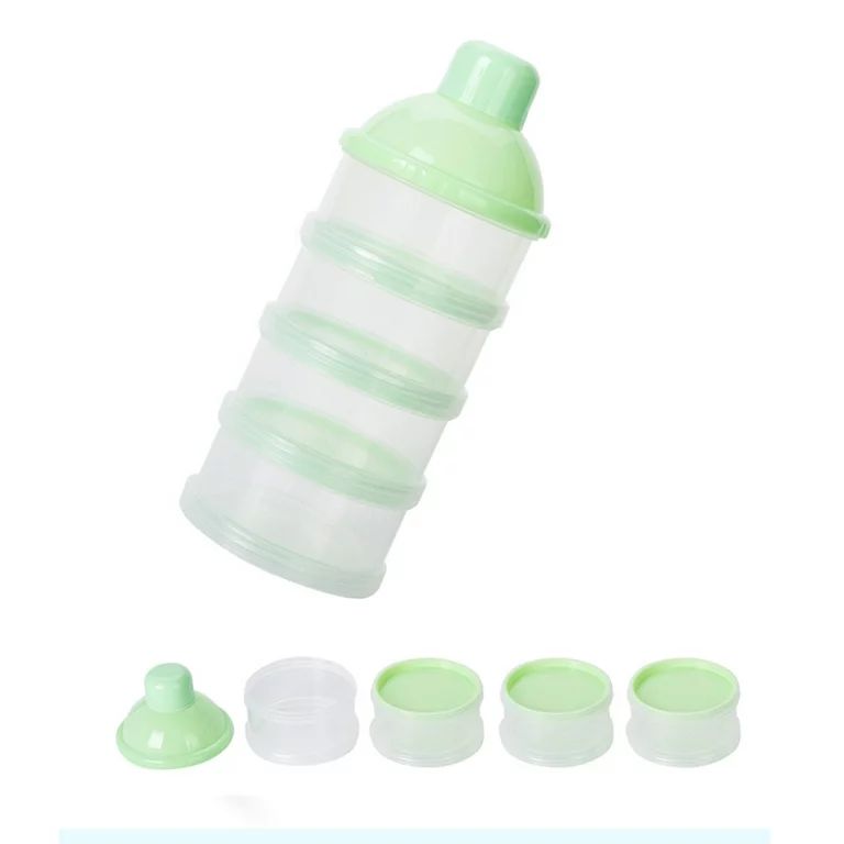 Baby Milk Powder Formula Dispenser, Non-Spill Smart Stackable Baby Feeding Travel Storage Contain... | Walmart (US)