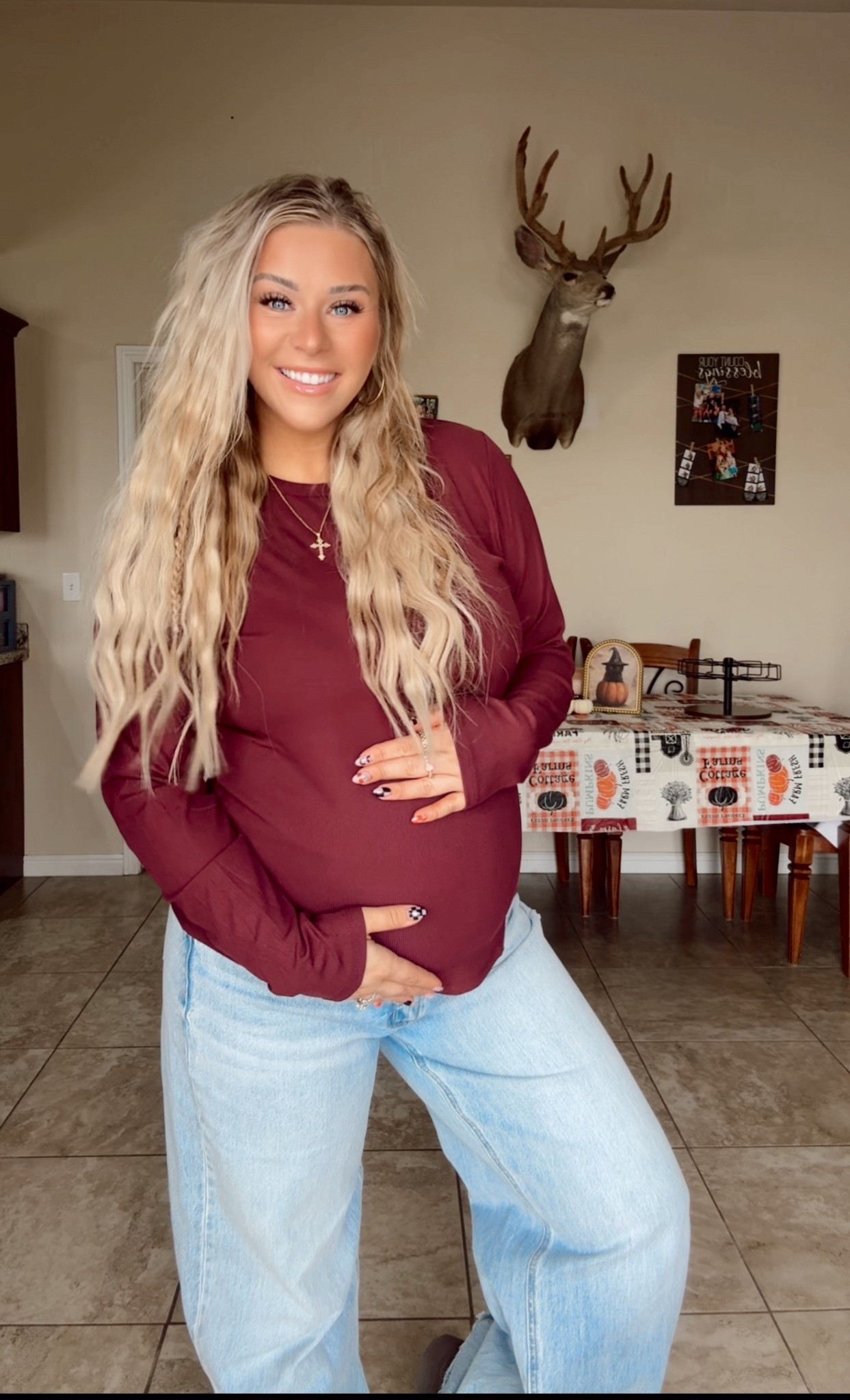 Maternity winter fits #ltk #kyygirl #maternity 