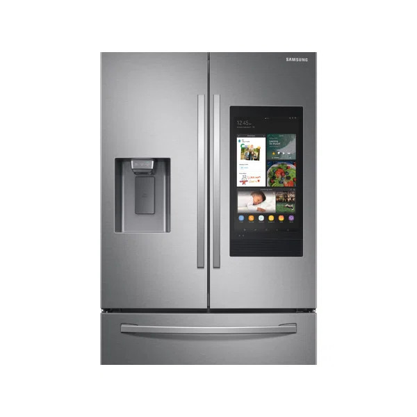 36" 26.5 cu. ft. French Door Energy Star Refrigerator with Smart Hub | Wayfair North America