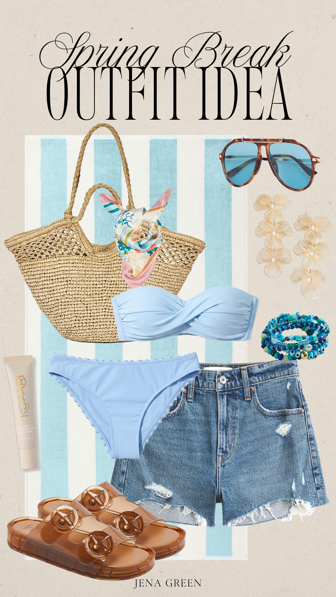 Spring Break Outfit Idea | Spring Break Fashion | Spring Break Look 

 #LTKootd #LTKSeasonal