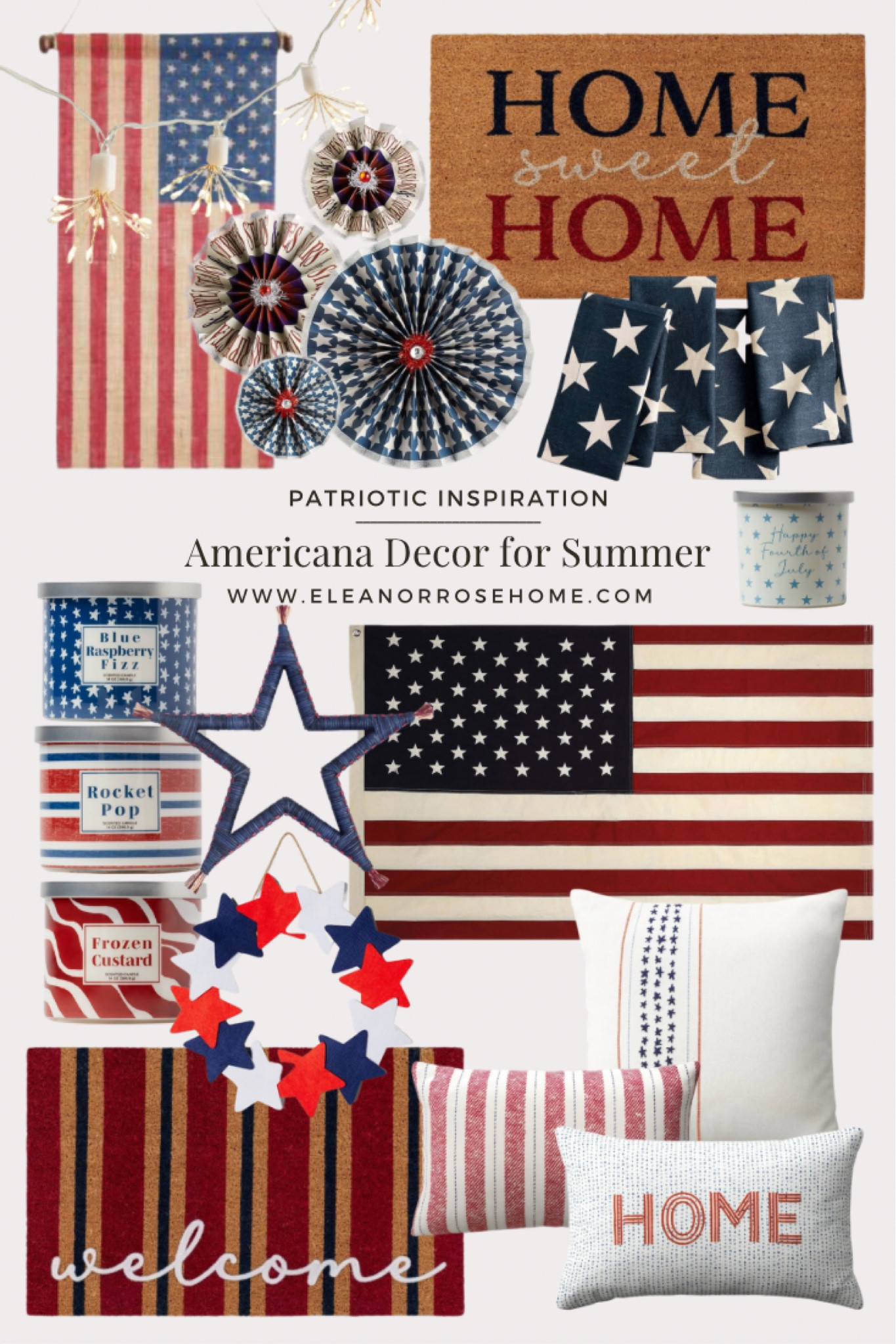 Americana decor for summer. #patrioticdecor

#LTKhome #LTKSeasonal #LTKFind