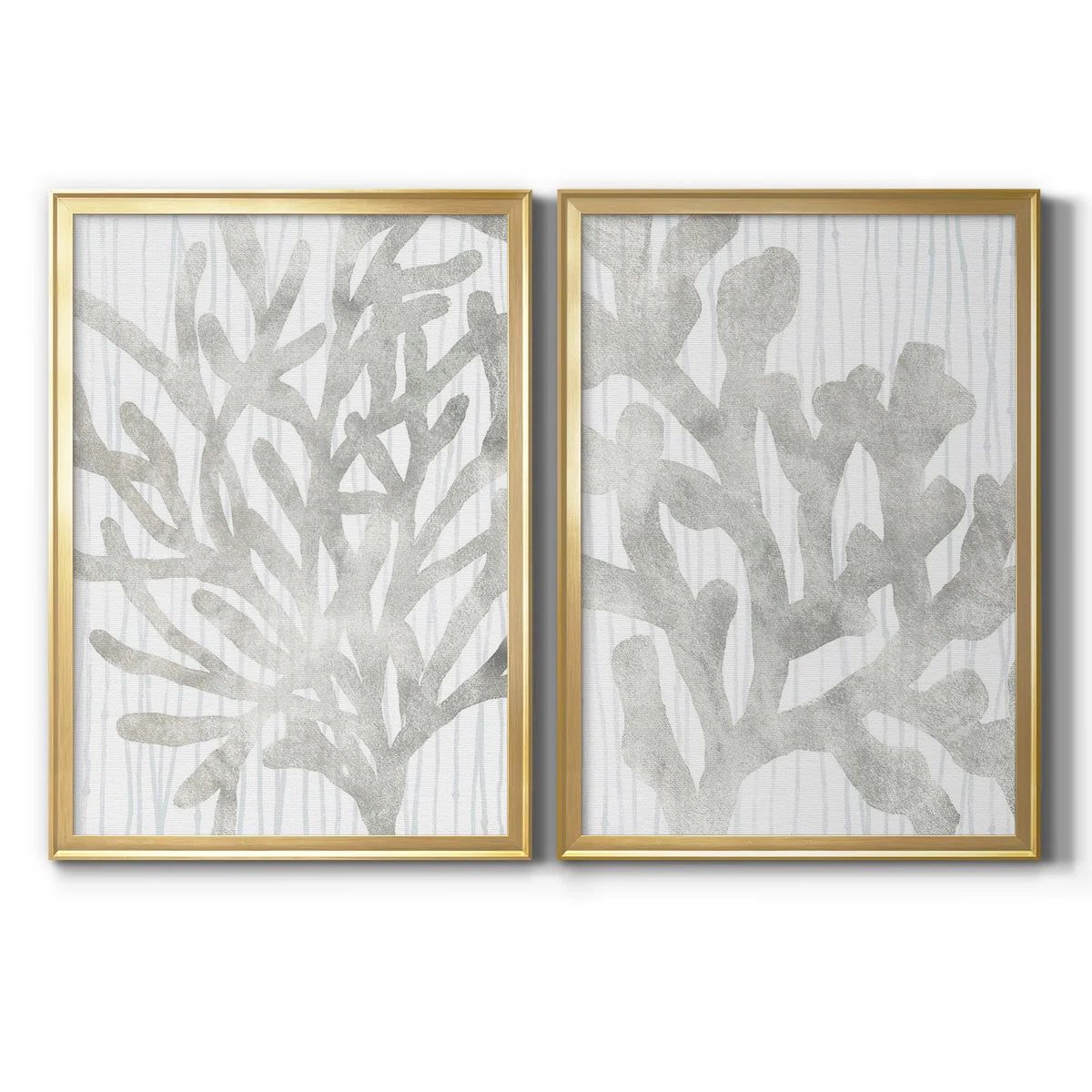 Quiet Coral III - 2 Piece Picture Frame Print Set on Canvas | Wayfair Professional
