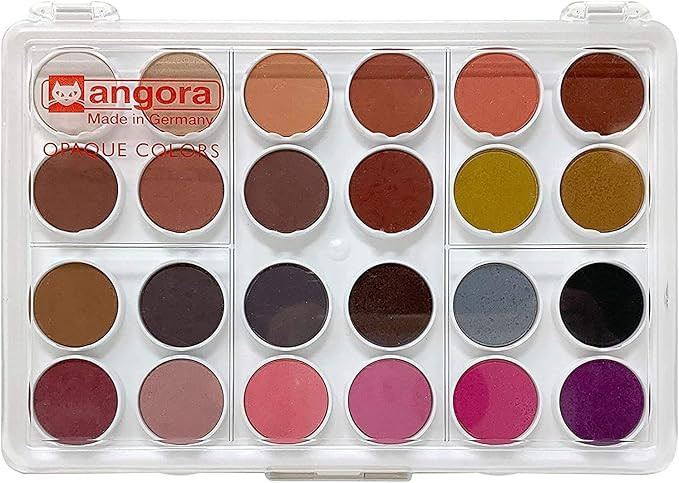 Angora Opaque Watercolor Set of 24 Pans (95960120) | Amazon (US)