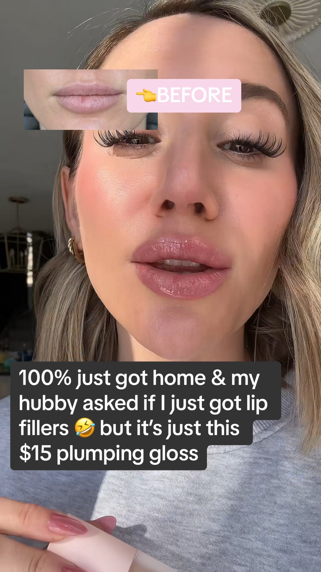 Dont buy this plumping gloss if you want something gentle 😜 the packaging says “hurts so good!” 😅 I mean, What is this sorcery - my lips like doubled in size 🤯😱 No joke this is a true story 🤣 product is only $15 (shade OG) #plumplips #plumpinglipgloss #tiktokshopvalentinesday #oddlysatisfying #lipgloss #makeupreview #makeuptok #tiktokshopbeauty b.i.g mouth lip gloss polite society before and after

#LTKbeauty #LTKMostLoved #LTKGiftGuide