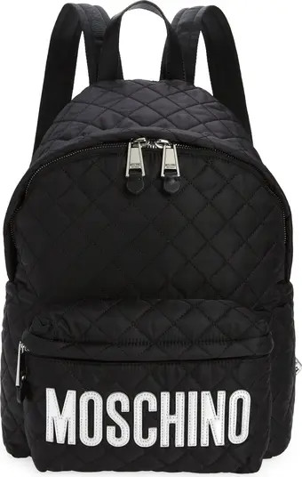 Logo Quilted Nylon Backpack | Nordstrom