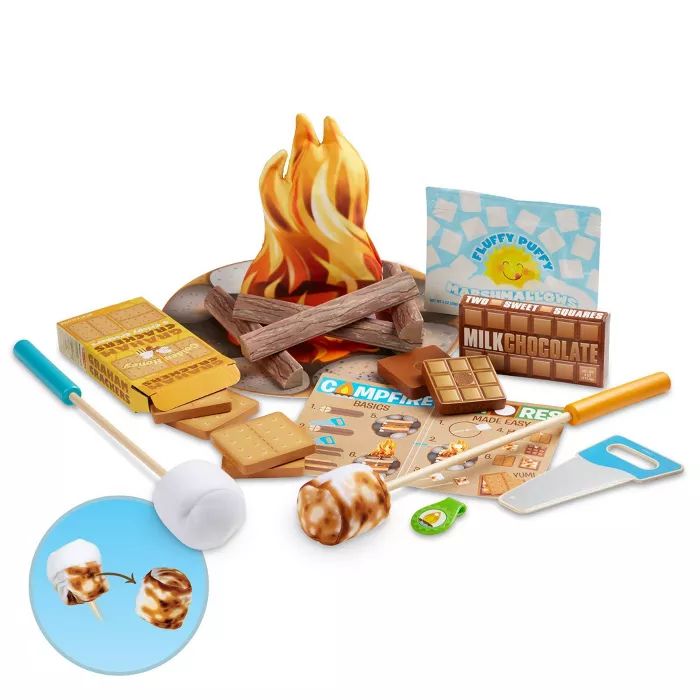 Melissa & Doug Let's Explore S'mores & More Campfire Play Set | Target