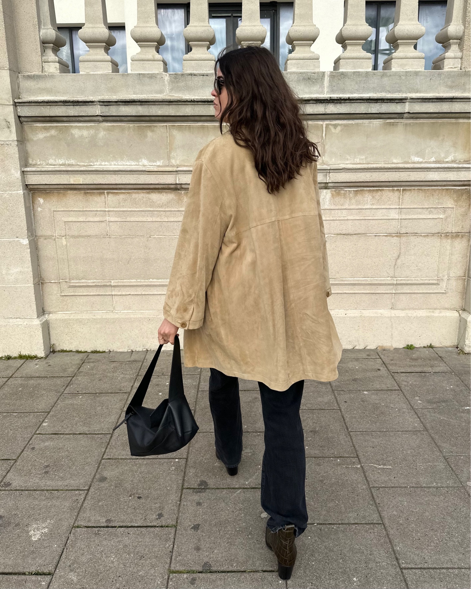 My secondhand suede jacket with ARKET straight jeans, western GANNI boots and Loewe Puzzle bag. 

#LTKSeasonal #LTKstyletip #LTKunder100