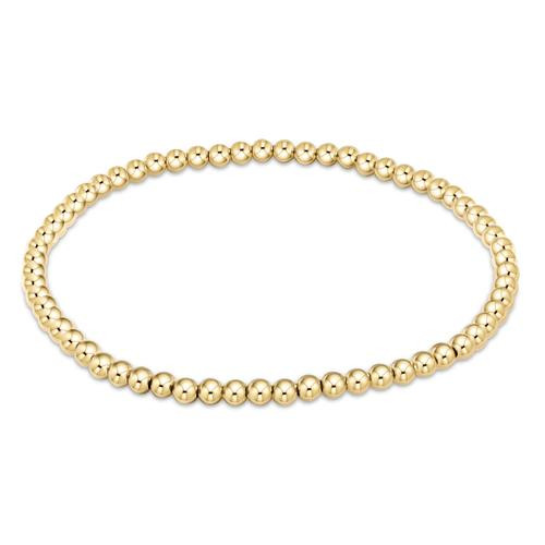 enewton Classic Gold 3mm Bead Bracelet | Smith's of Dublin