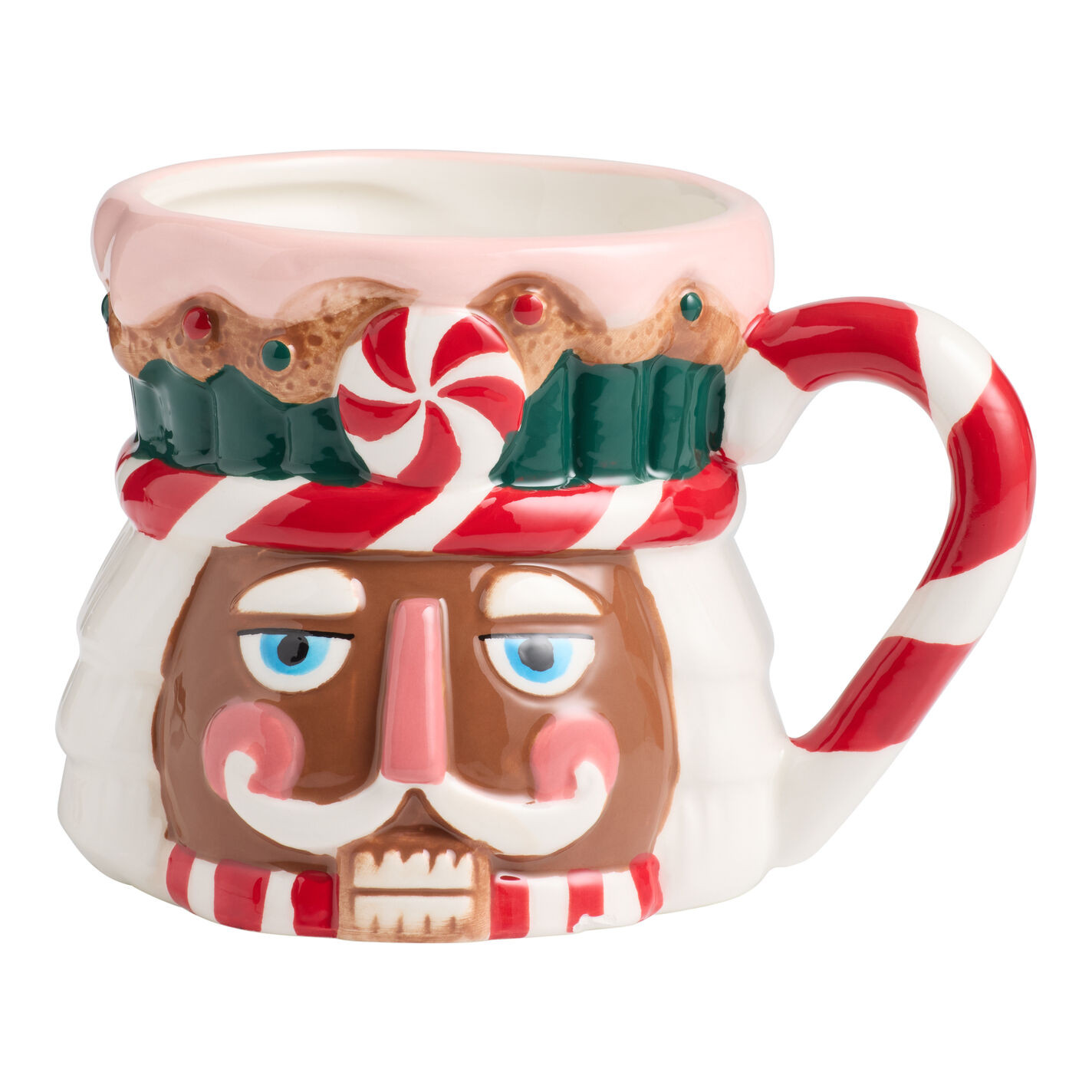 Sugarplum Nutcracker Hand Painted Figural Ceramic Mug | World Market