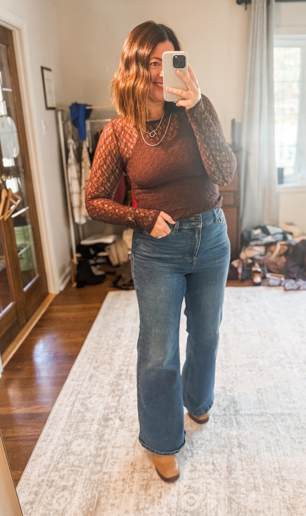 Prettiest lace top on sale today! 

#LTKHoliday #LTKStyleTip #LTKGiftGuide