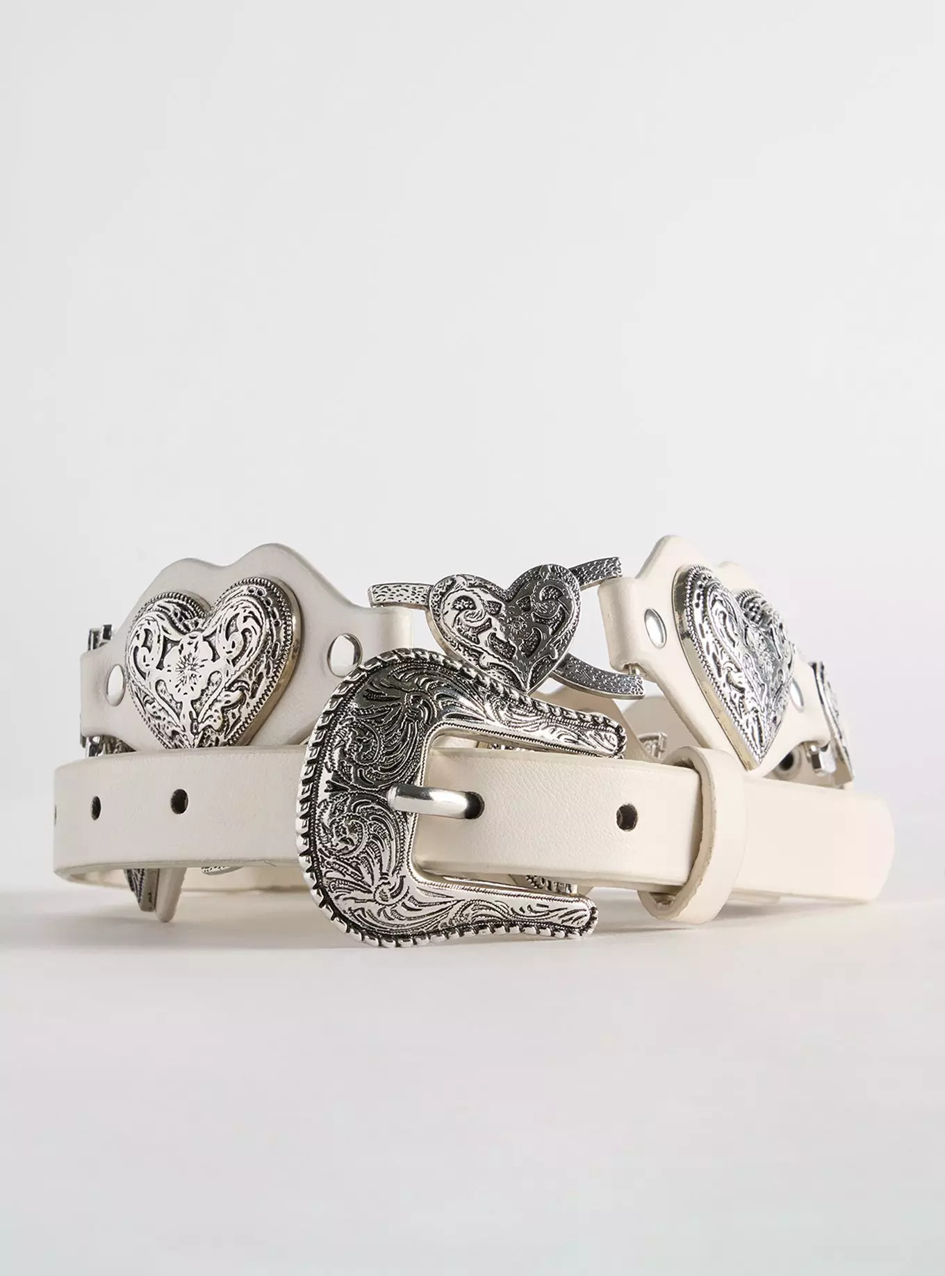 Heart Western Denim Belt | Torrid (US & Canada)