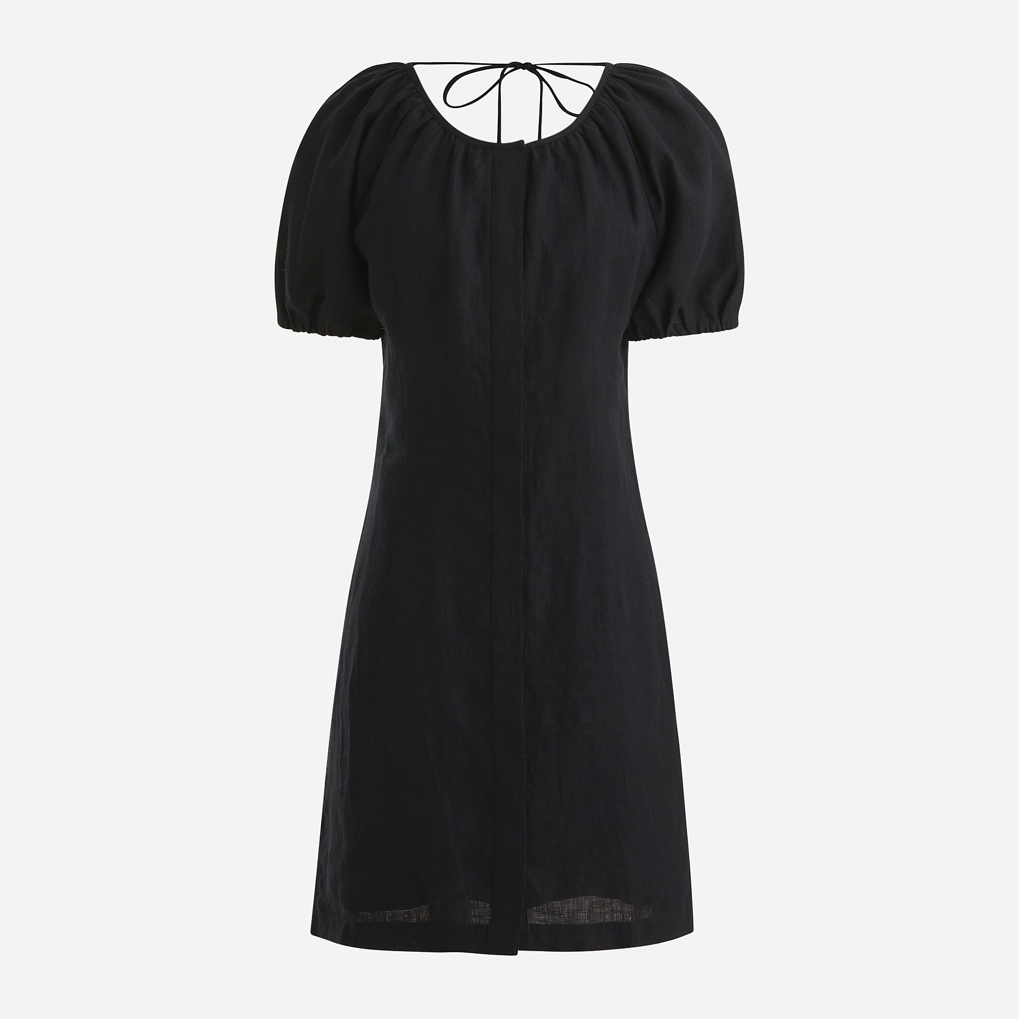 J.Crew: V-back Linen Shirtdress For Women | J. Crew US
