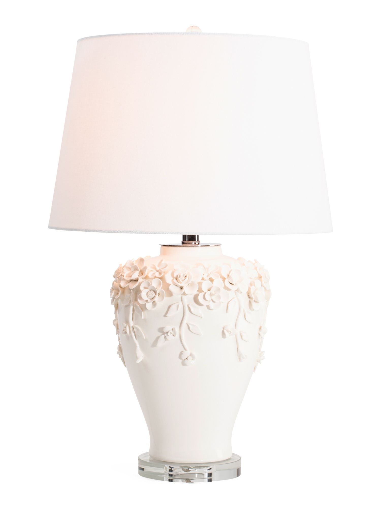 26in Floral Ceramic Table Lamp | Bedroom | Marshalls | Marshalls