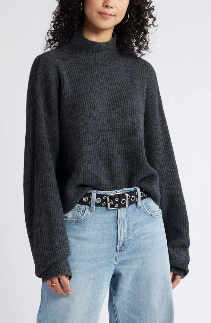 BP. Oversize Cozy Mock Neck Sweater | Nordstrom | Nordstrom