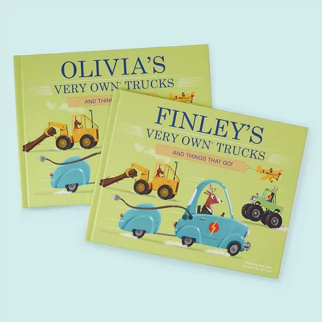 Personalized My Very Own Trucks Book | UncommonGoods