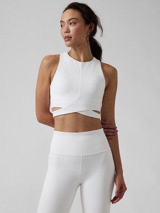 Conscious Cut Out Crop A-C | Athleta