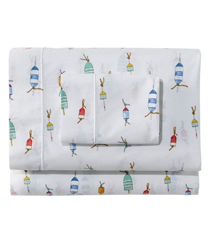 Sara Fitz™ Buoy Percale Sheet Collection | L.L. Bean