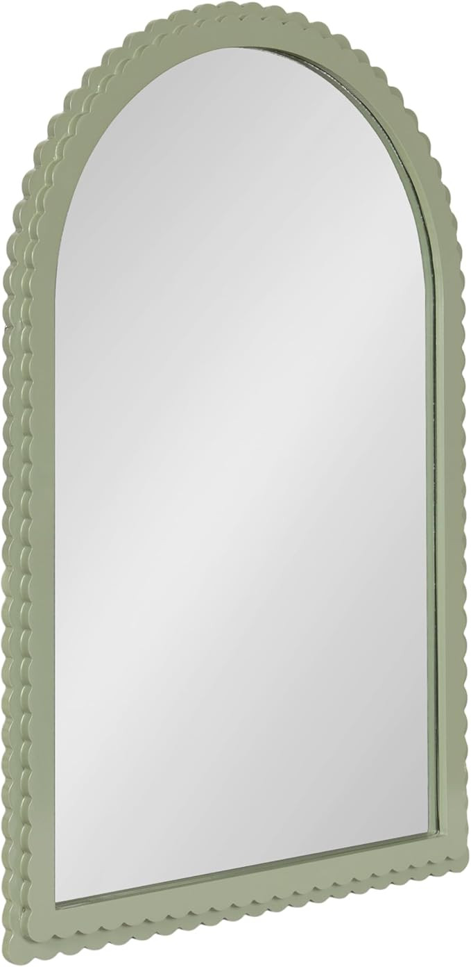 Kate and Laurel Scallia Modern Scalloped Arch Mirror | Amazon (US)