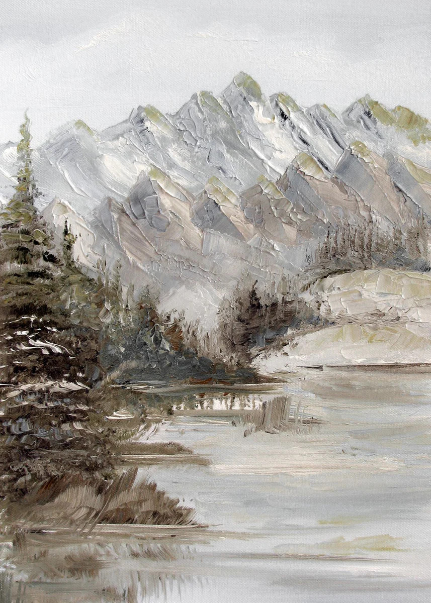 Muted Mountainside | Collection Prints