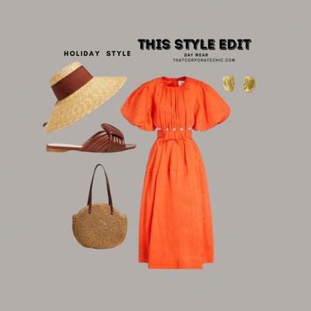 Holiday style - a colourful midi dress that can be dressed up or down 

#LTKSeasonal #LTKtravel #LTKstyletip
