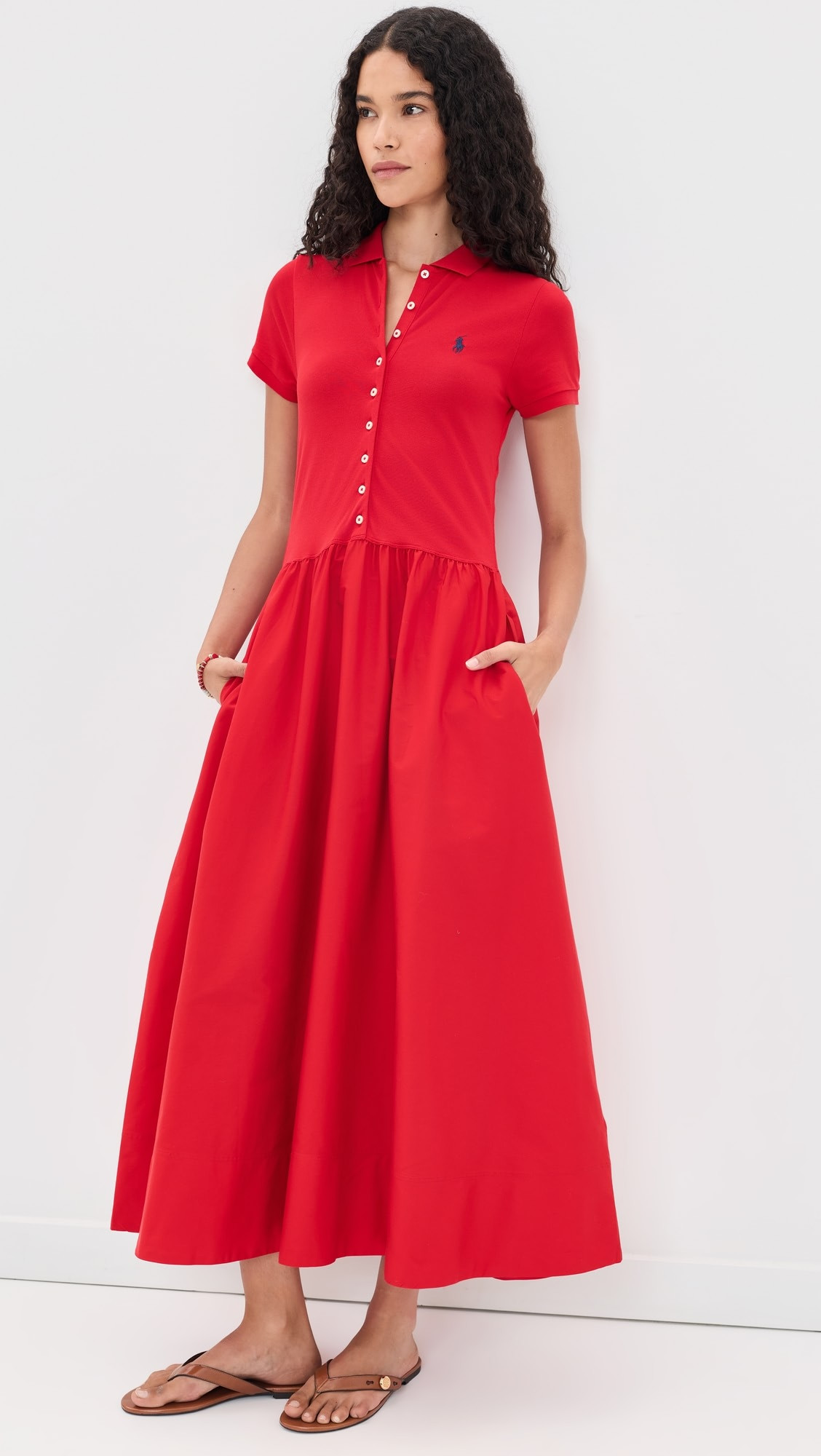 Poplin Collared Dress | Shopbop