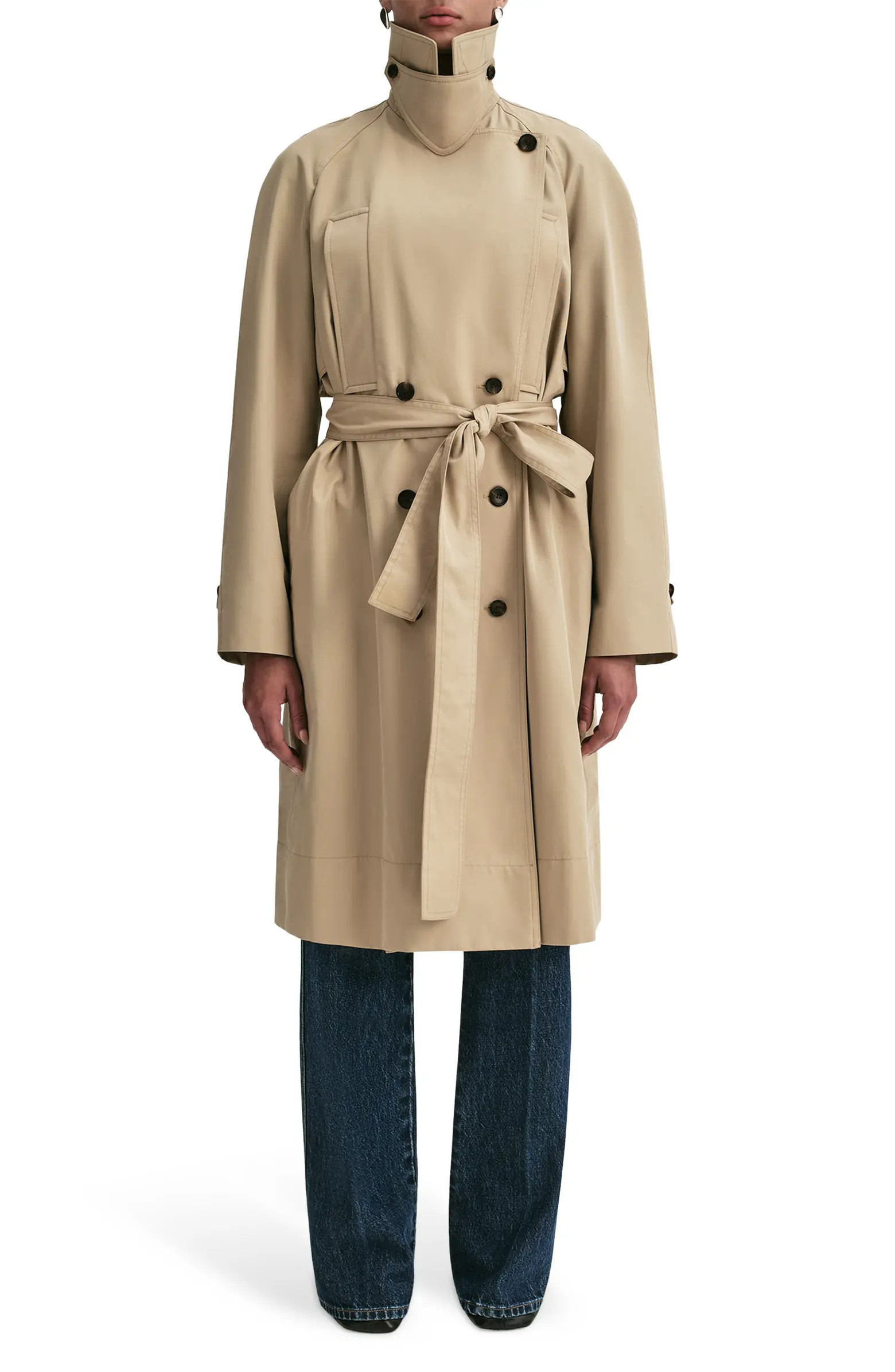 Asher Cotton Blend Trench Coat | Nordstrom