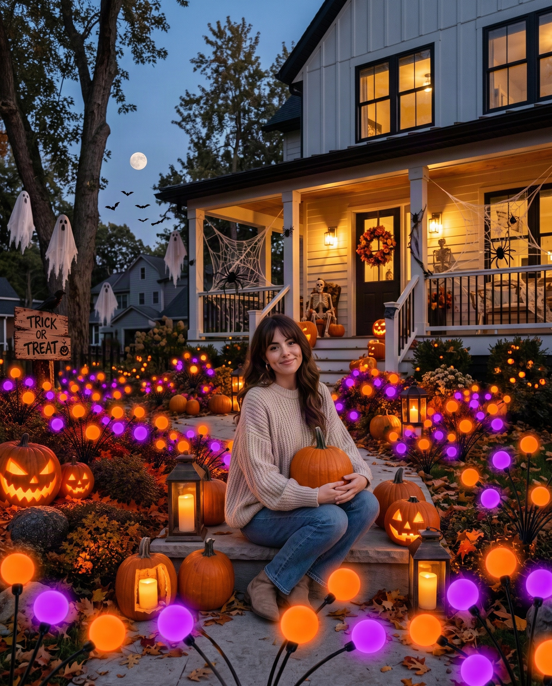 6 Pack Orange Purple Halloween Solar Lights Decor 
BUY HERE: https://amzn.to/4ARVol8

#halloweendecorations #halloweendecorating #halloweenishere #Halloween2026 #SolarLighting #YardDecor #CommissionsEarned 

 #LTKSeasonal #LTKHome #LTKSaleAlert