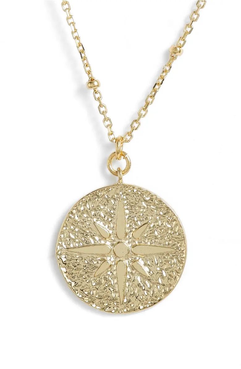 Argento Vivo North Star Medallion Necklace | Nordstrom