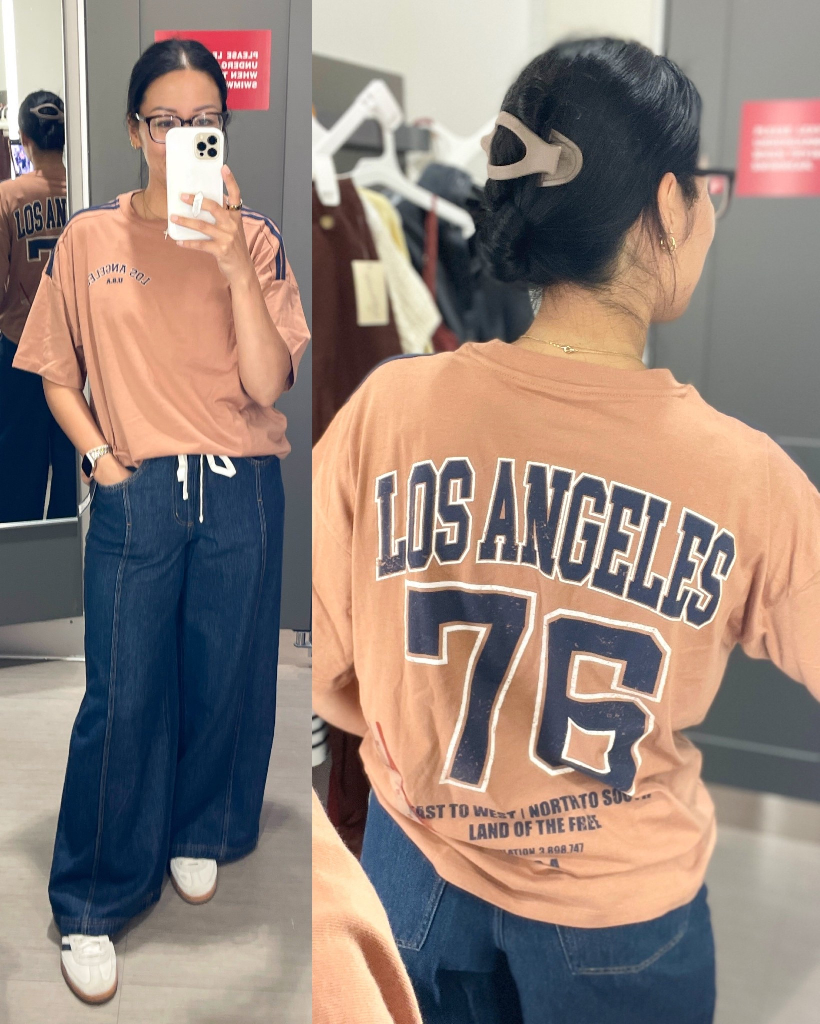 Size XS graphic tee
Size XS jeans
Sized down 1/2 in sneakers

Target style
Target fall fashion


#LTKOver40 #LTKFindsUnder50 #LTKSeasonal