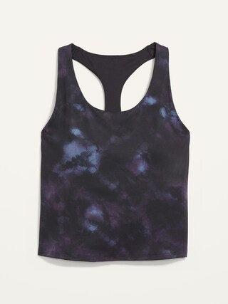 PowerSoft Cropped Shelf-Bra Tank Top for Women | Old Navy (US)