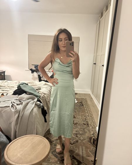 This slip style dress was the perfect for a formal key west event we had tonight! I wore an XS and it fit great. This is great with nip pads and high rise compression undies! It was $38 and looked like it cost way more!

#LTKfindsunder50 #LTKparties #LTKwedding