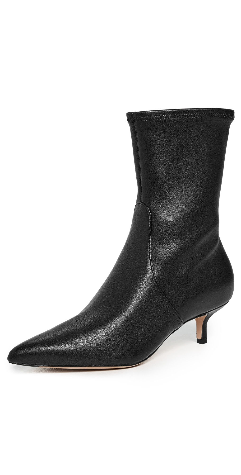 Veronica Beard Lisa Stretch Booties Black 8.5 | Shopbop